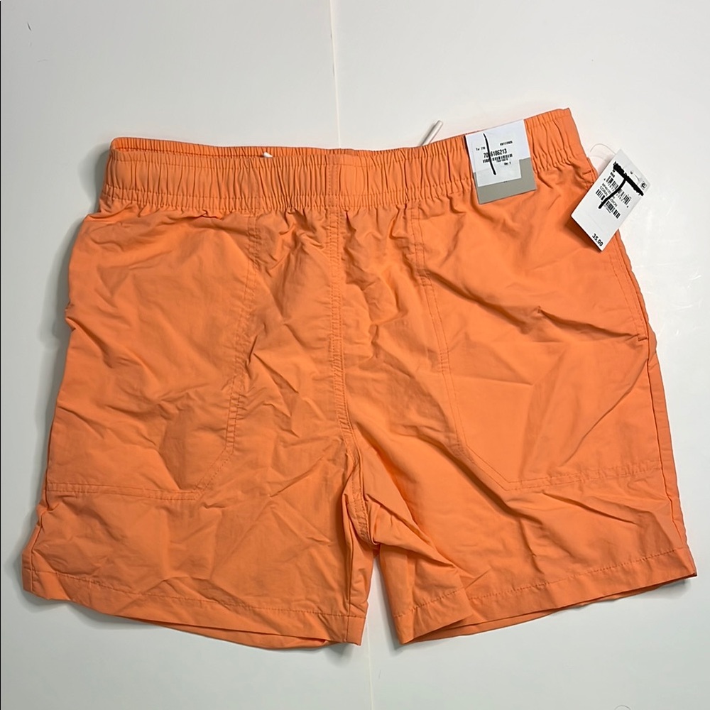 BP Men’s Coral Fusion Elastic Waist Swim Shorts Size Medium NWT